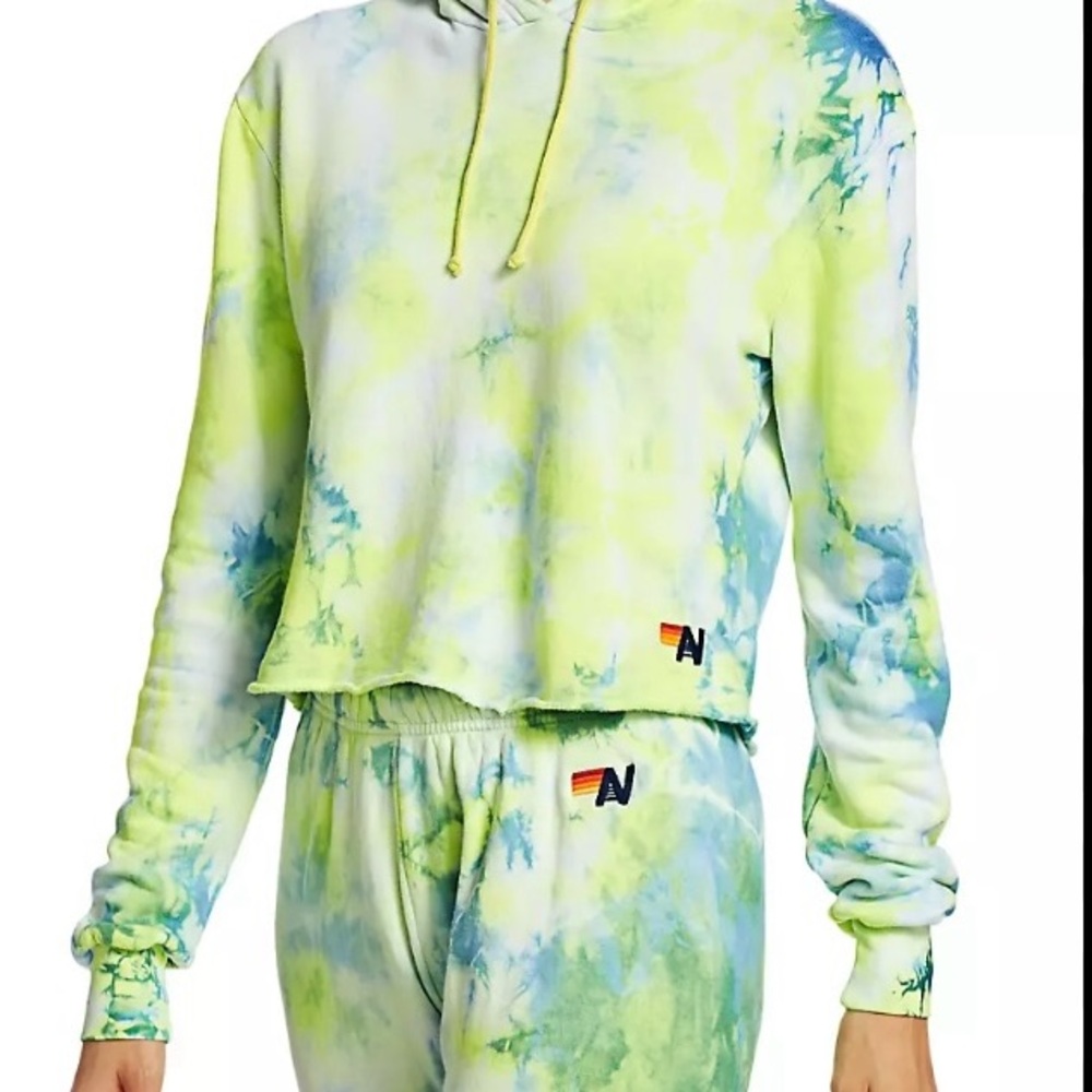 Aviator Nation crop hoodie